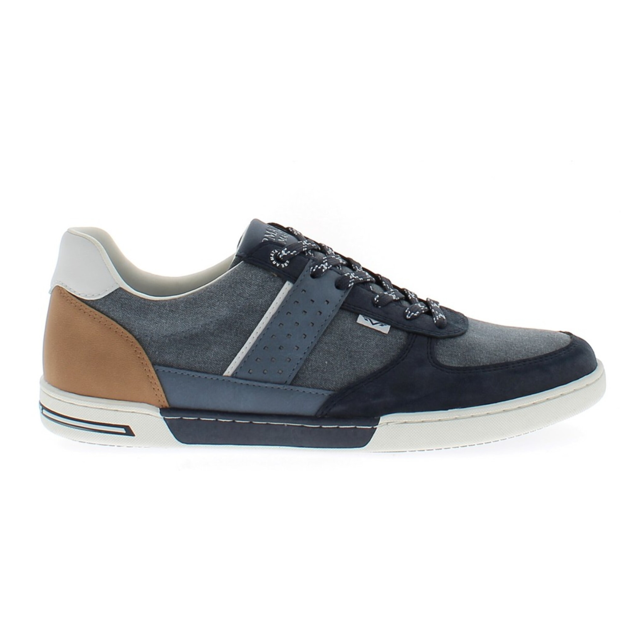 Armata di Mare Scarpe Uomo Sneakers Casual Stringate con Soletta Rimovibile in Memory Foam AMU S25M724 Navy Blue
