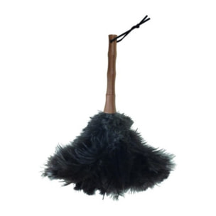 Plumeau plumes d'autruche Manche bambou 56cm MSV