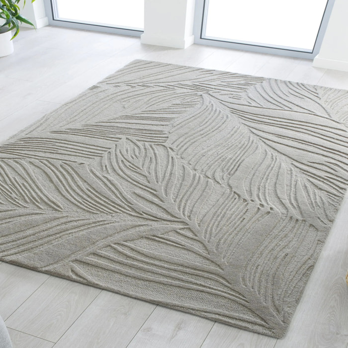 Tapis en laine FEUILLAGE