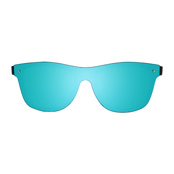 Gafas de sol OCEAN MESSINA - Negro mate / Plana verde revo