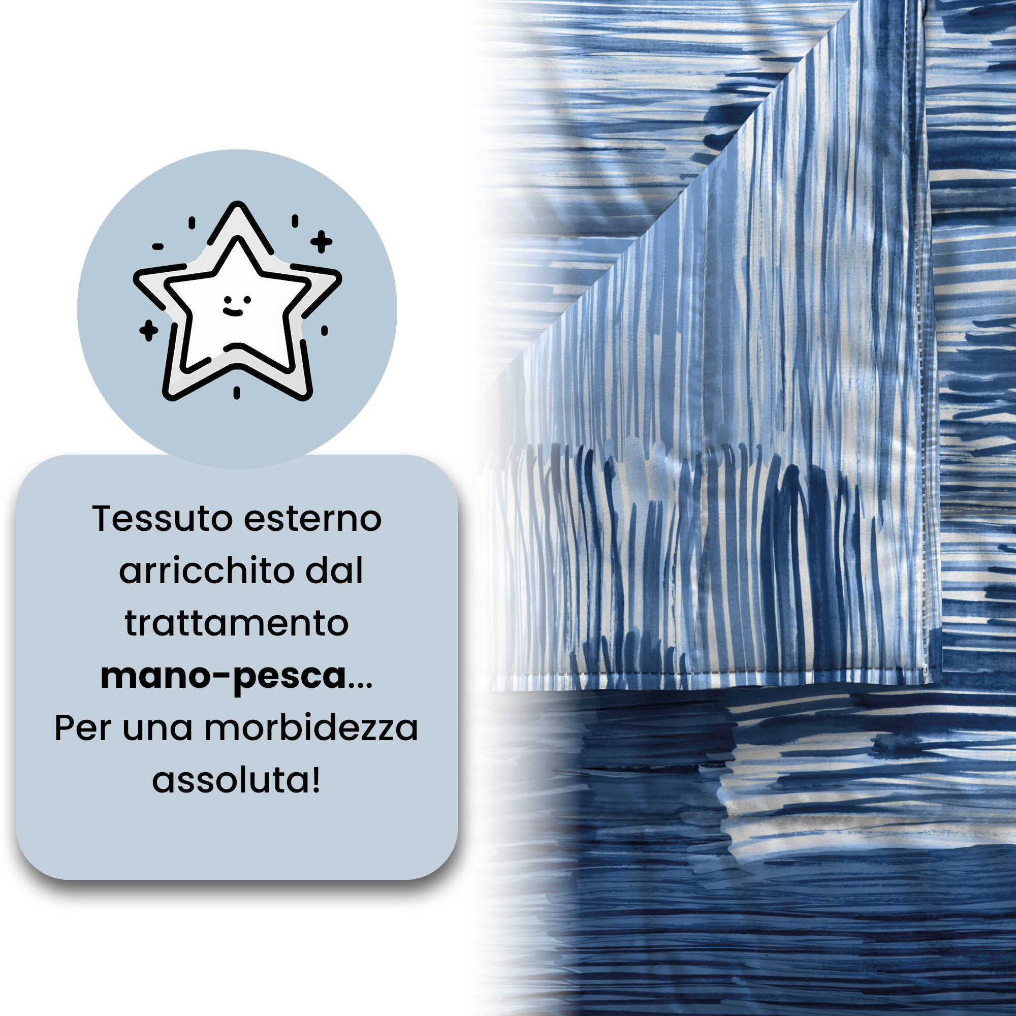 TRAPUNTINO ESTIVO BASIC, 100gr - Made in Italy - MATRIMONIALE