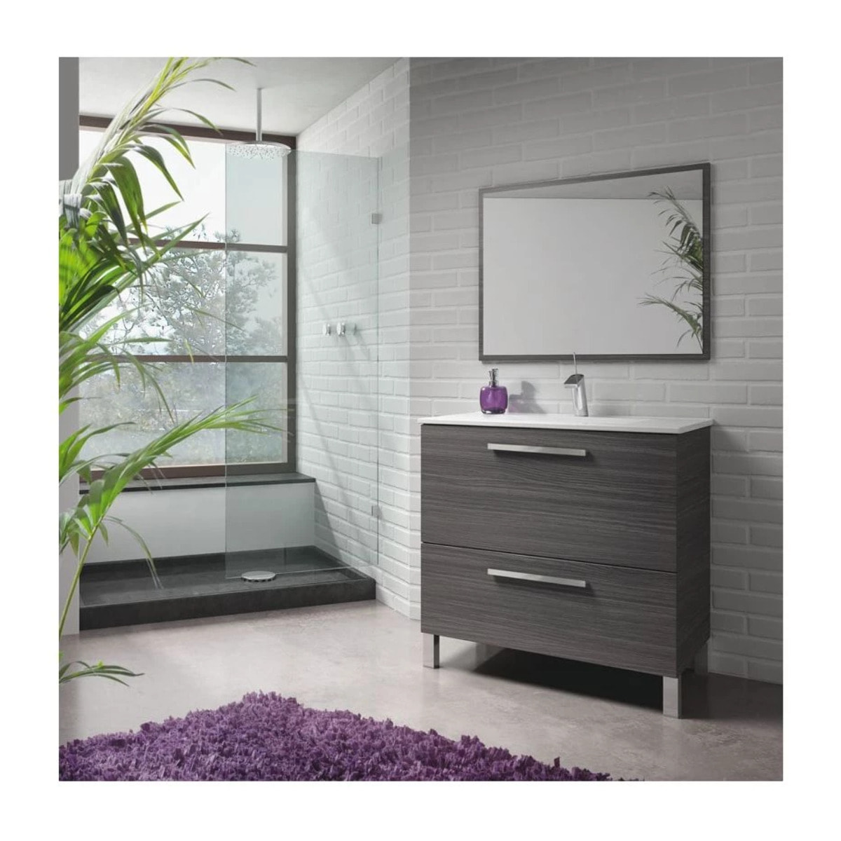 Mueble de baño Urban Ceniza