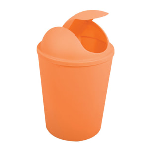 Poubelle à bascule AKO 5,5L Orange MSV