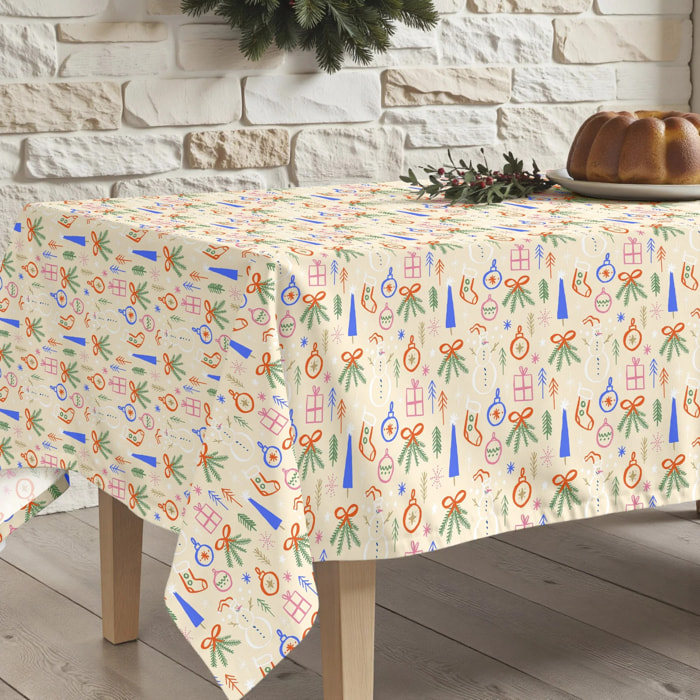 Nappe en résine Anti-tâches Merry Christmas 41