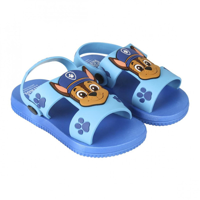 Sandalo spiaggia Paw Patrol Lui Paw Azzurro