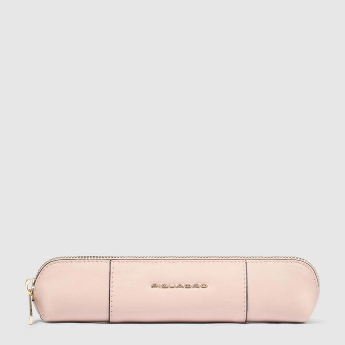 Piquadro Astuccio portapenne in pelle piccolo