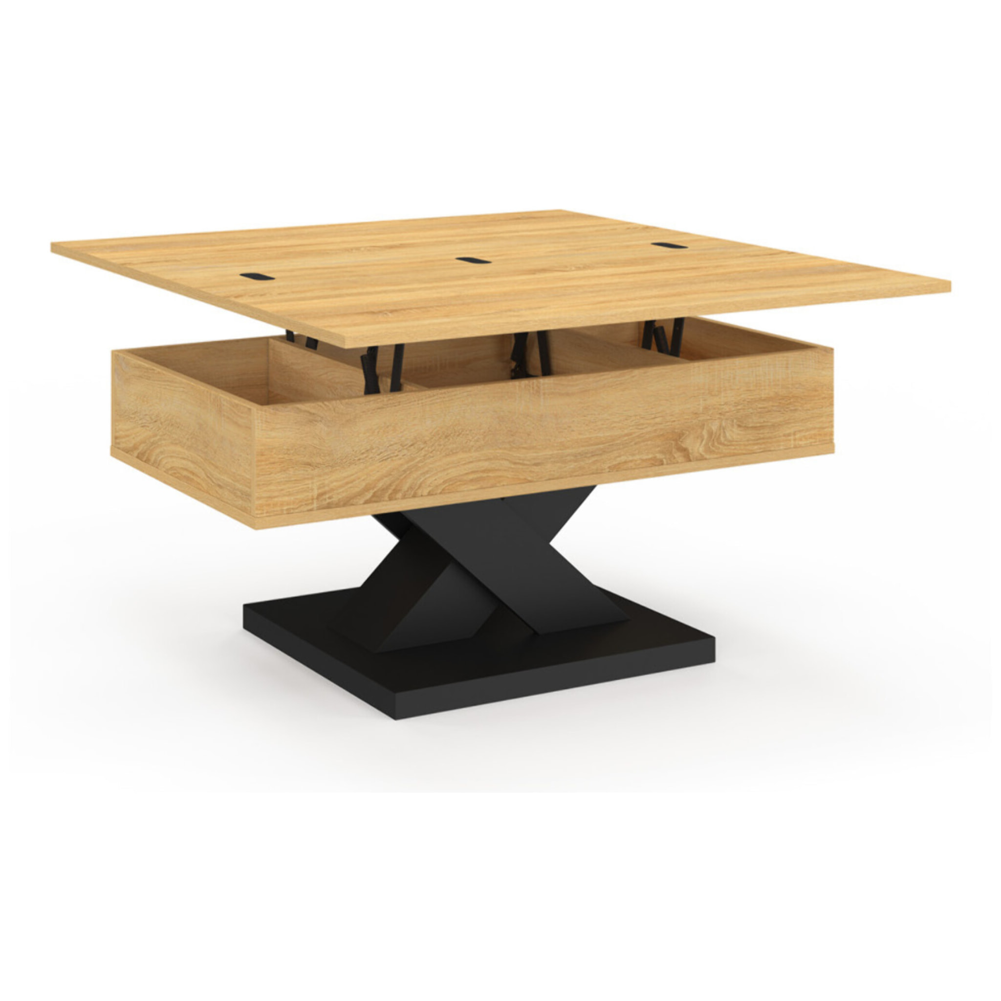 Table basse Alexia relevable et dépliante