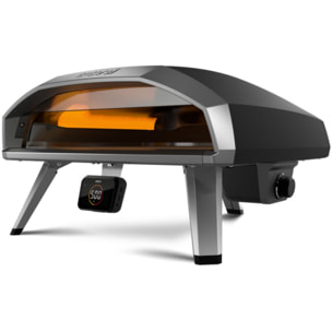 Four à pizza gaz OONI Koda 2 Pro noir pizza 45 cm, préchauffage 30 min, de 160 à 500°C