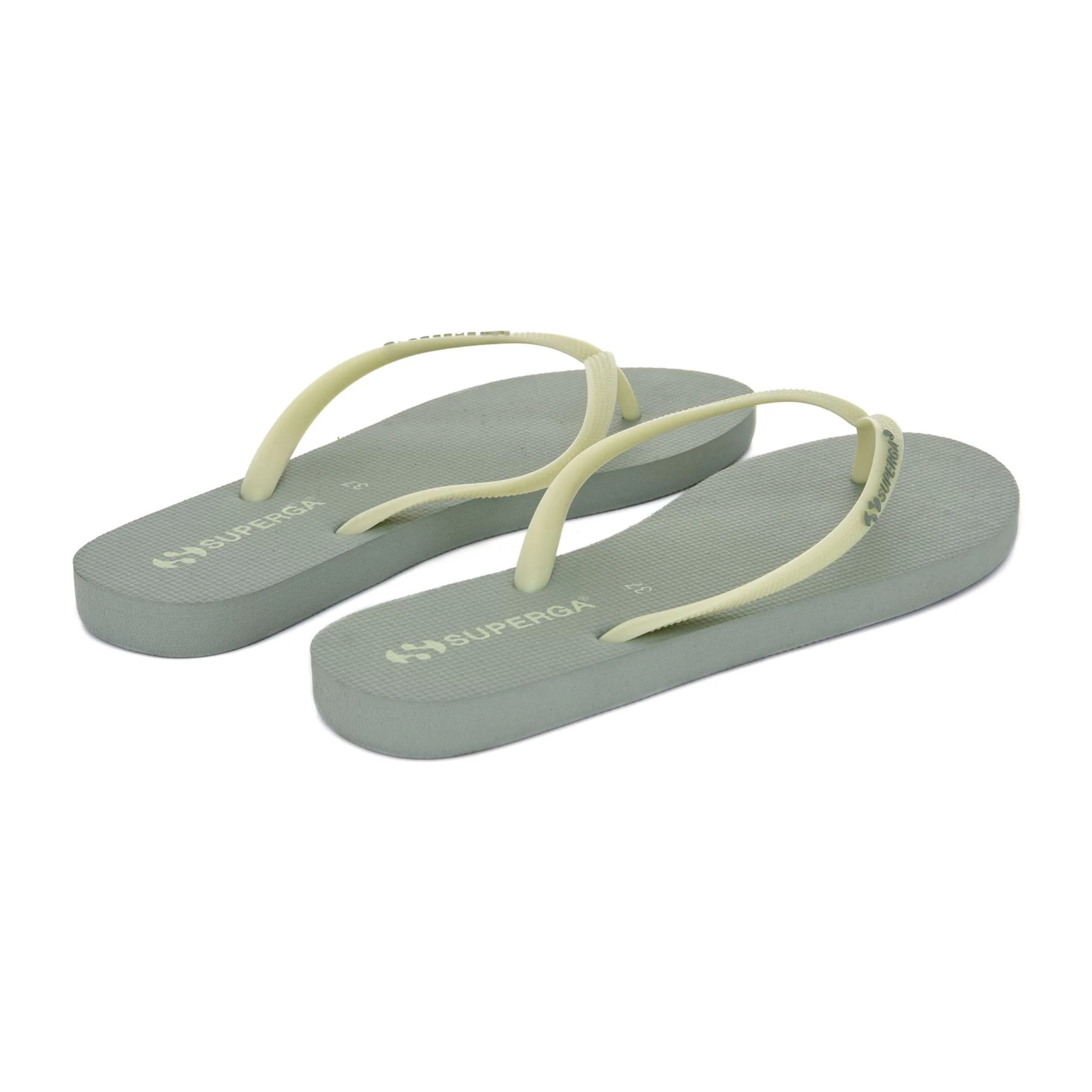 Superga - Zapatillas Mujer Verde - 4121 Flip Flops