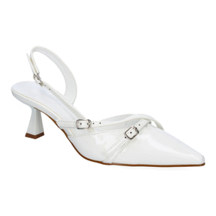 Zapatos de Salón para Mujer Elegante y Comodo, Diseño Sofisticado, Adorno de Hebillas