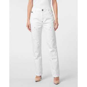 PHILIPP PLEIN Jeans dal taglio dritto