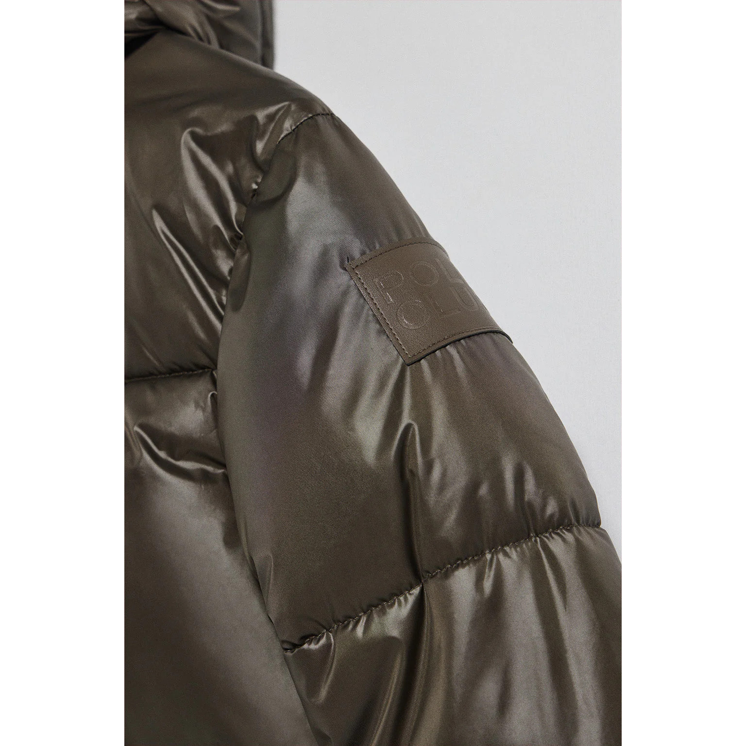 Chaqueta verde corta acolchada Sidney con detalles Polo Club