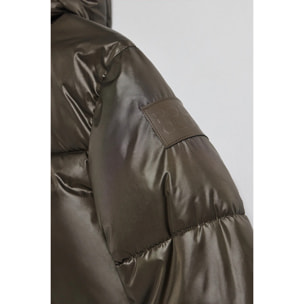 Chaqueta verde corta acolchada Sidney con detalles Polo Club