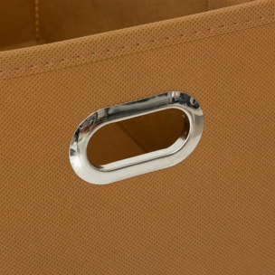 Panier tissu 15x31 cm Jaune moutarde Mix N' Modul