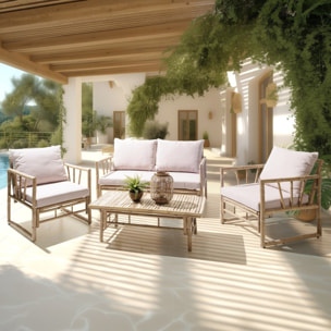 VITAL - Canapé 2 p. 2 fauteuils 1 table basse