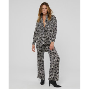 Maglietta lunga con logo