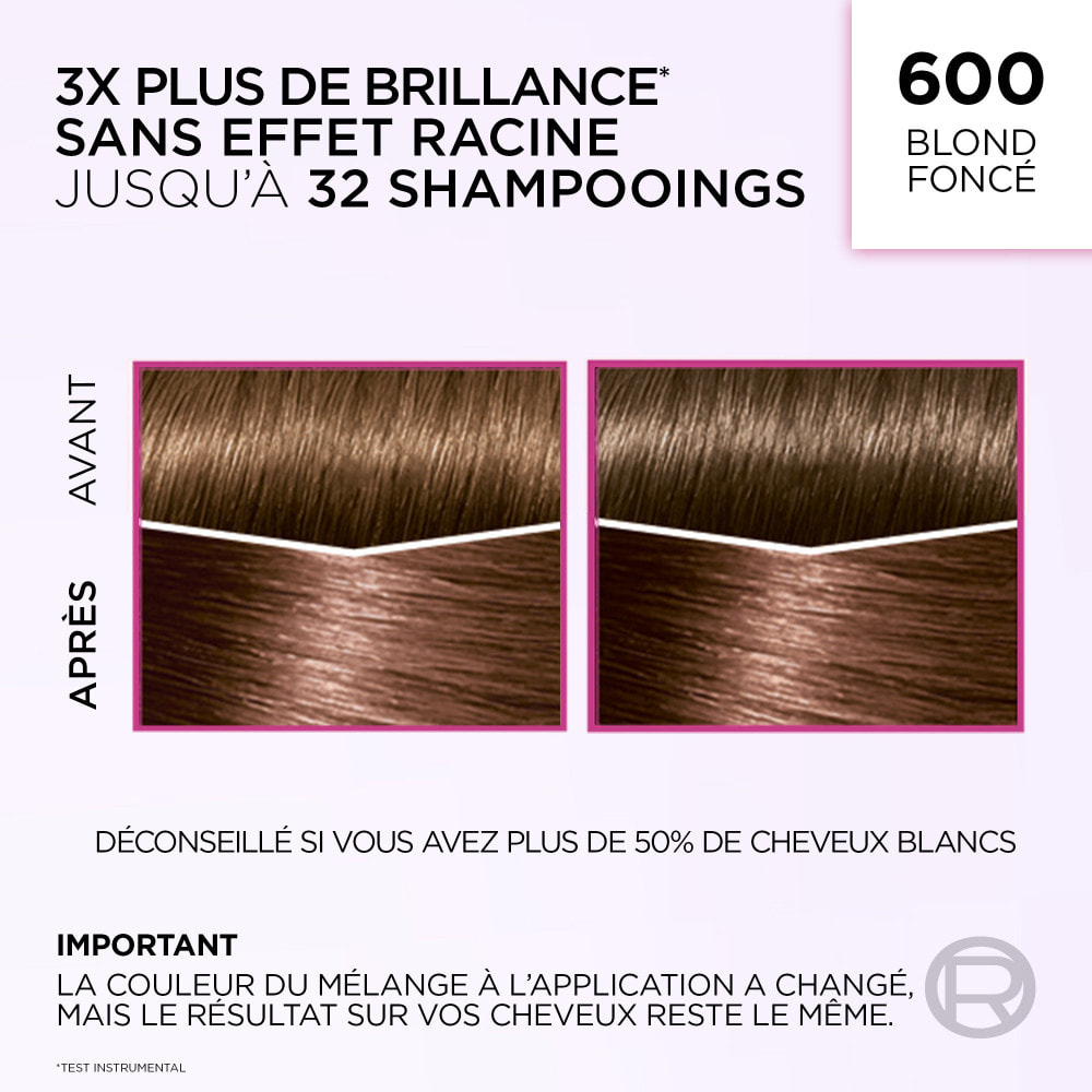 L'Oréal Paris Casting Crème Gloss Coloration 600 Blond Foncé