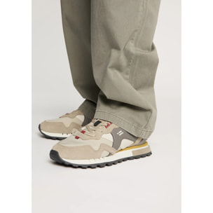 Zapatillas Deportivas de Hombre Suela TR Vibla Beige