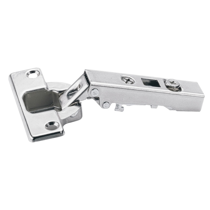 Charnière HETTICH Intermat 9943 - Base 12,5 mm - TH 43 - À enfoncer - 48053