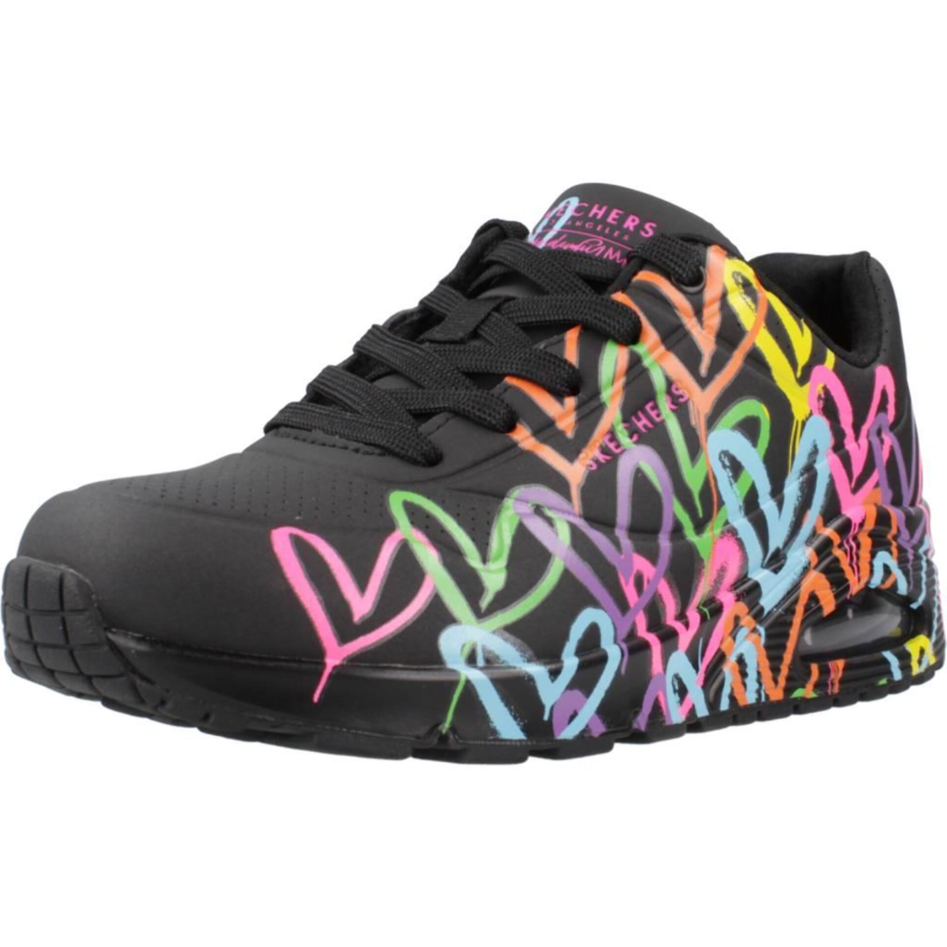 Sneakers De  Mujer Uno Negro
