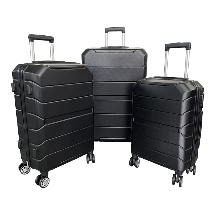 Set Valigie Rigido Basic 3x Piccola-Media-Grande