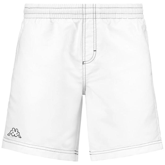 Kappa - Costumi da Bagno Uomo Bianco - Logo Korpo Zolg