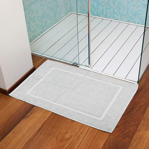 INTRECCI Tappeto Bagno in Spugna, 50x70 cm, Tinta Unita, Modello: Bichicco