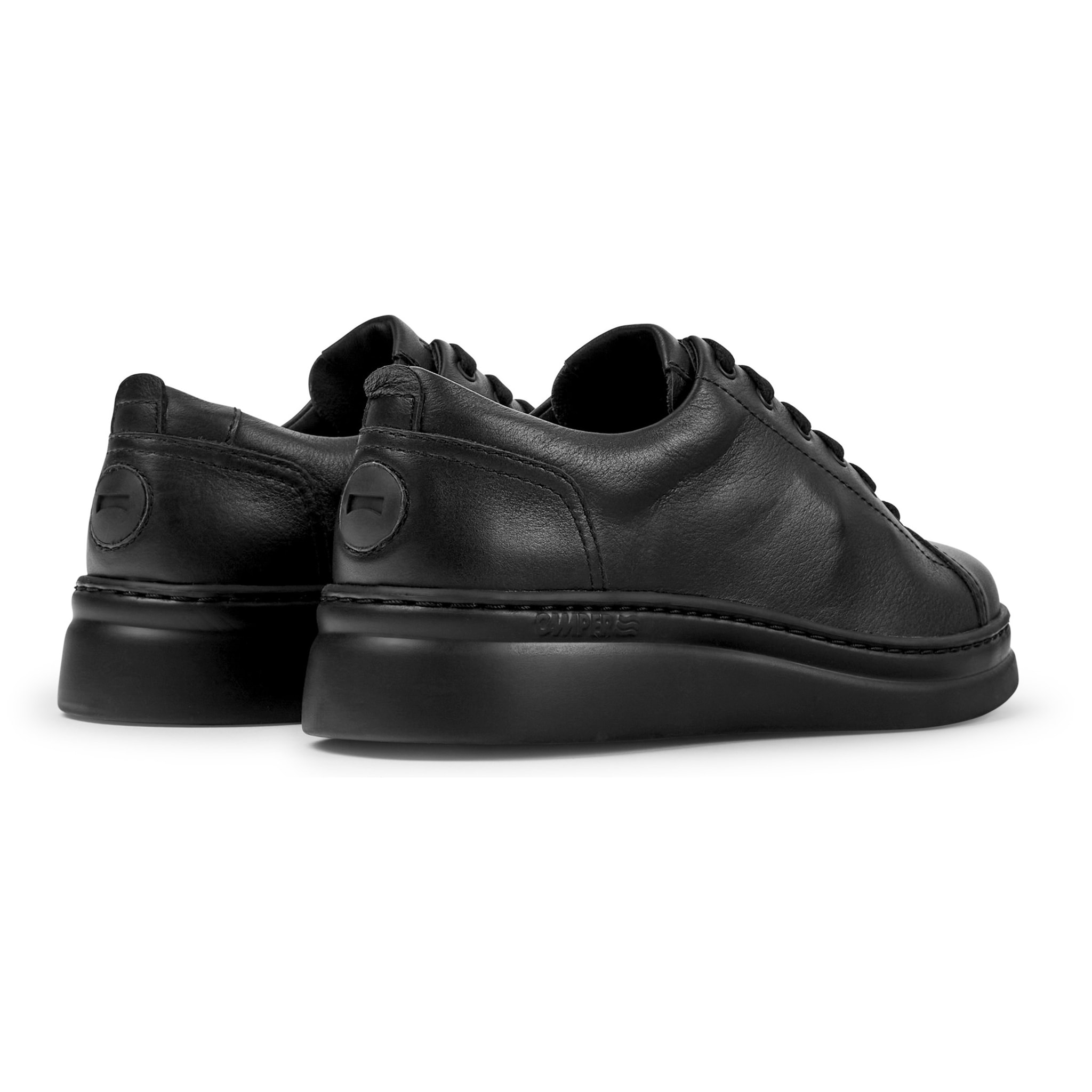 Zapatillas - CAMPER Runner Up - Negro - Cuero liso