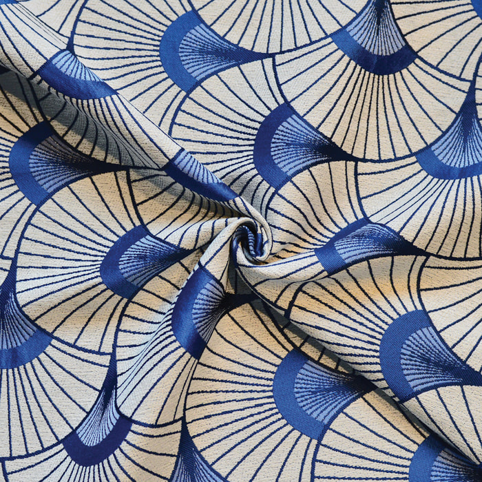 Tissus d'ameublement jacquard - Bleu