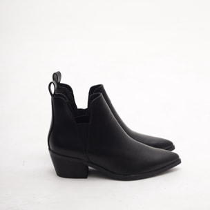 TRONCHETTO TEXANO ELASTICI NERO