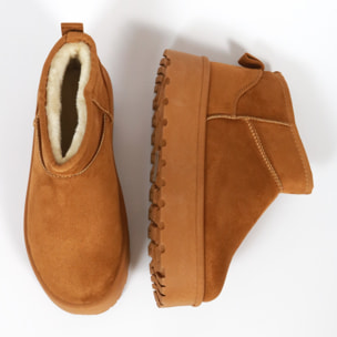 STIVALETTO MAMMUT CHOCOLA' CAMEL