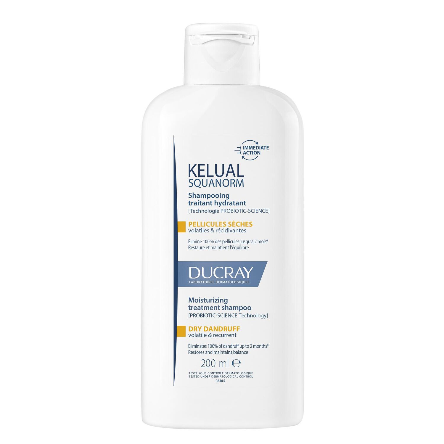 Squanorm - Shampooing Traitant Pellicules Sèches 200 ml