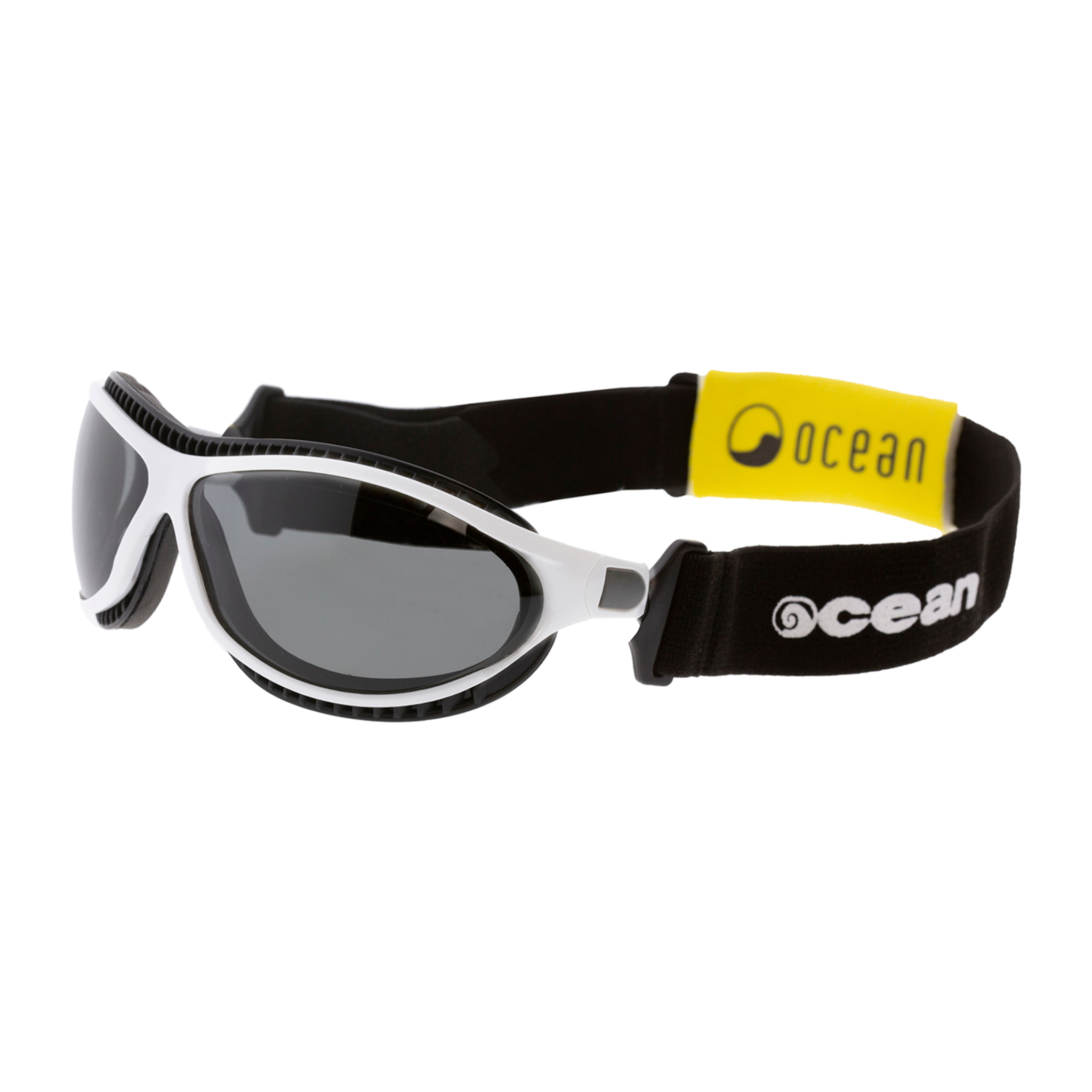 Gafas de deportes acuáticos OCEAN TIERRA DE FUEGO - Blanco / Ahumada