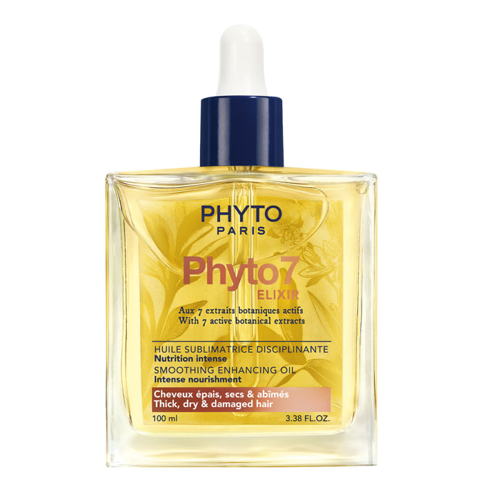 Phyto 7 Elixir - Huile Sublimatrice Disciplinante 100 ml