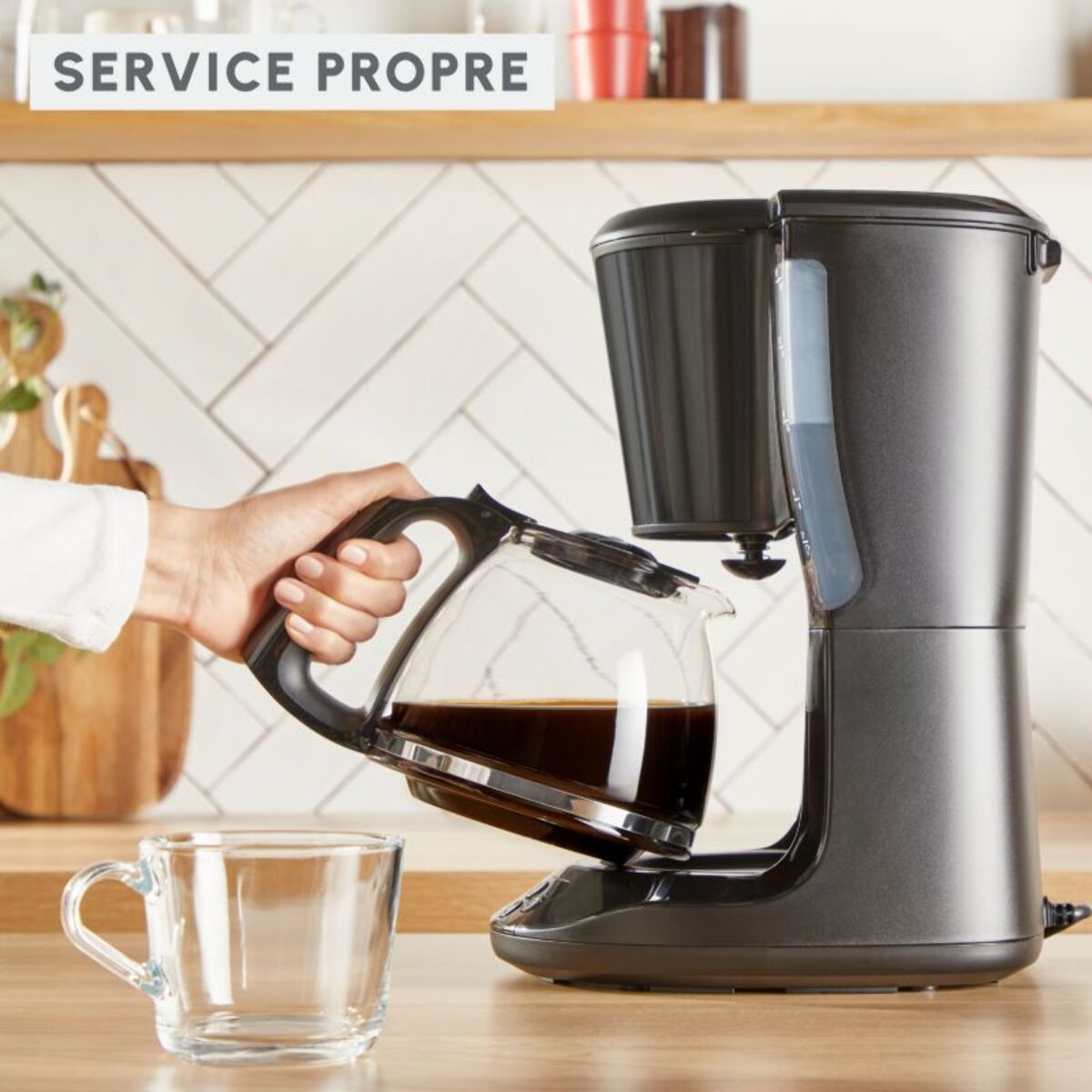Cafetière MOULINEX FG5S08E0 Subito Noir