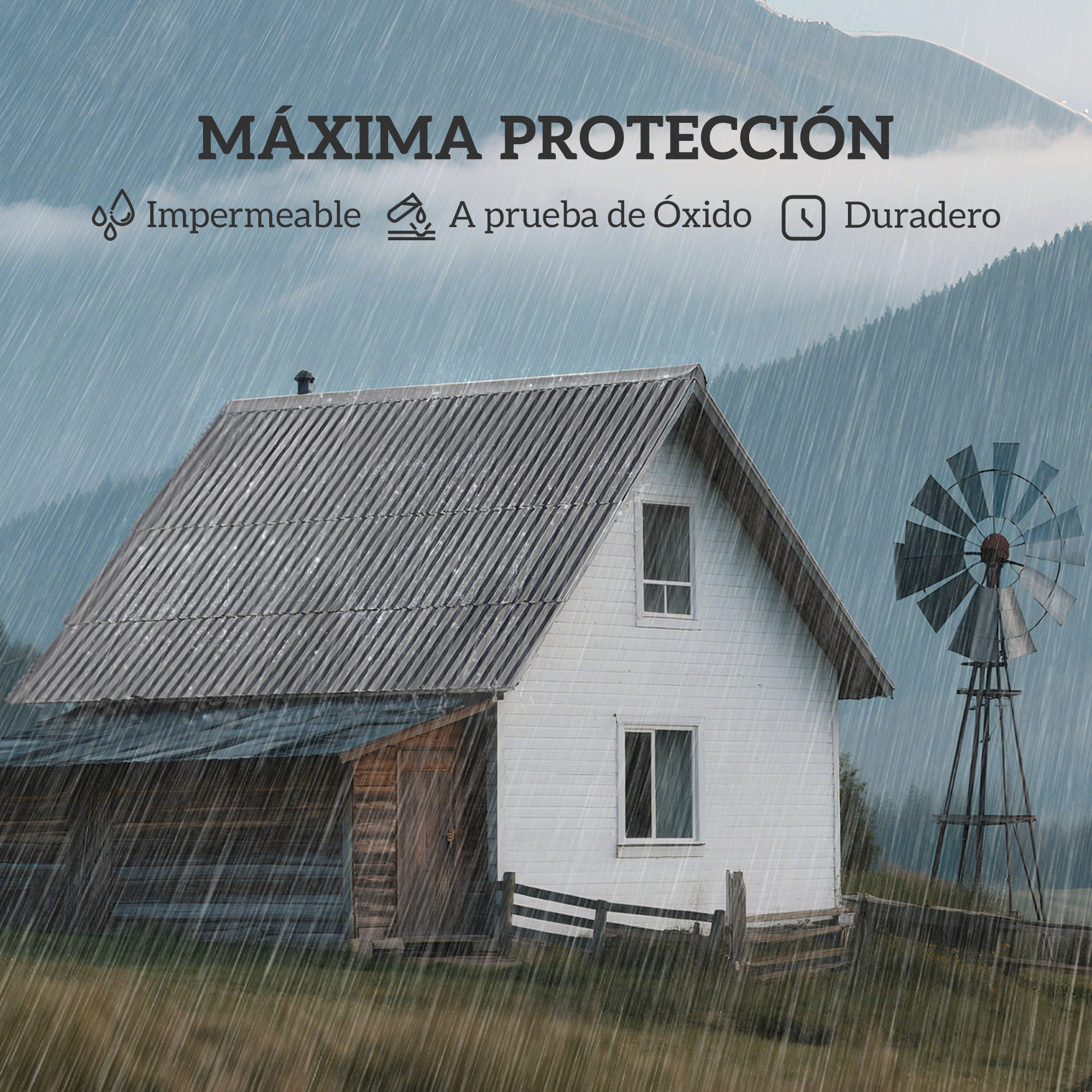 12x Paneles para Tejado de Acero Galvanizado, Chapas Perfiladas de Techo 7m², para Caseta de Herramientas, Cobertizo, Garaje, Exterior, 129x45cm, Gris Claro