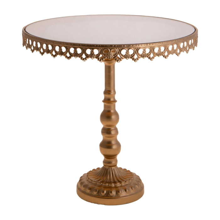 Alzata con specchio e dec. - Pezzi 1 - ORO - Bianchi Dino SpA