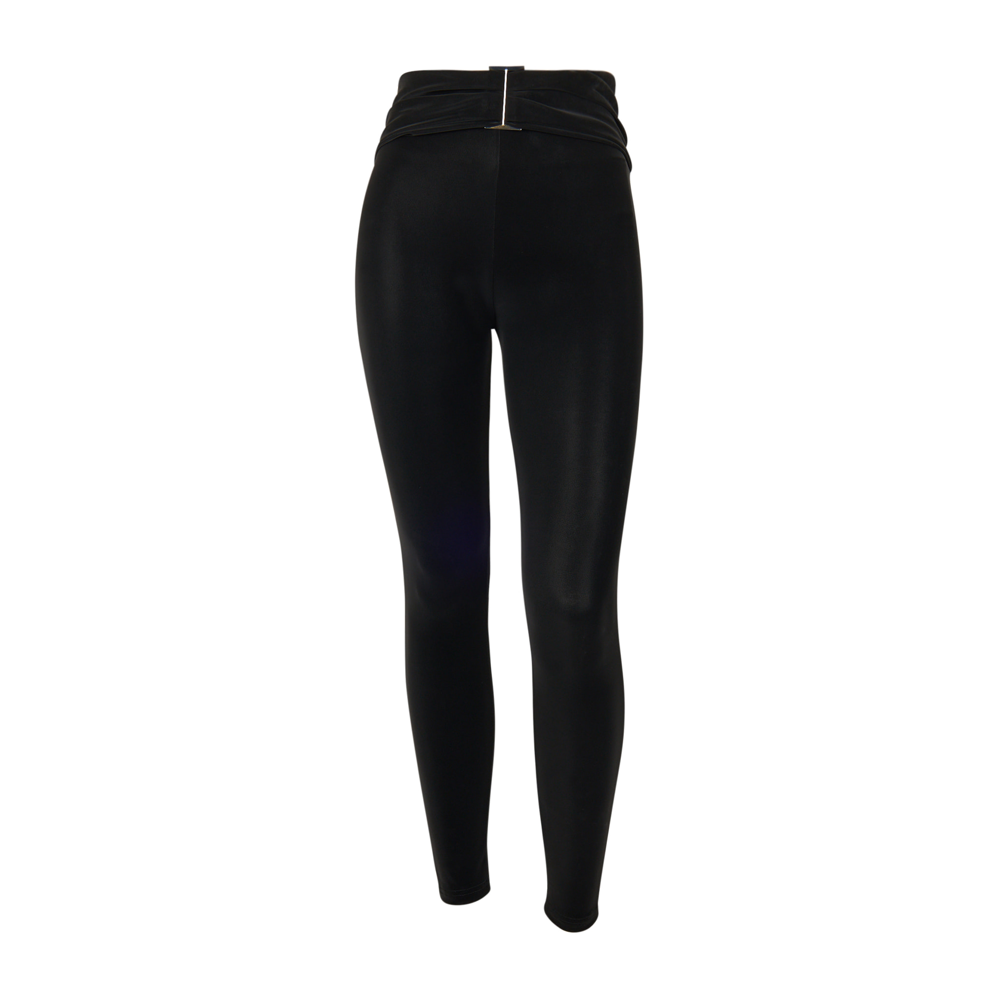 Pantaloni push up WR.UP® superskinny vita alta effetto wet