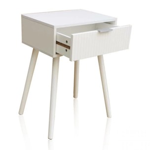 Mesita de noche Sanda Blanco