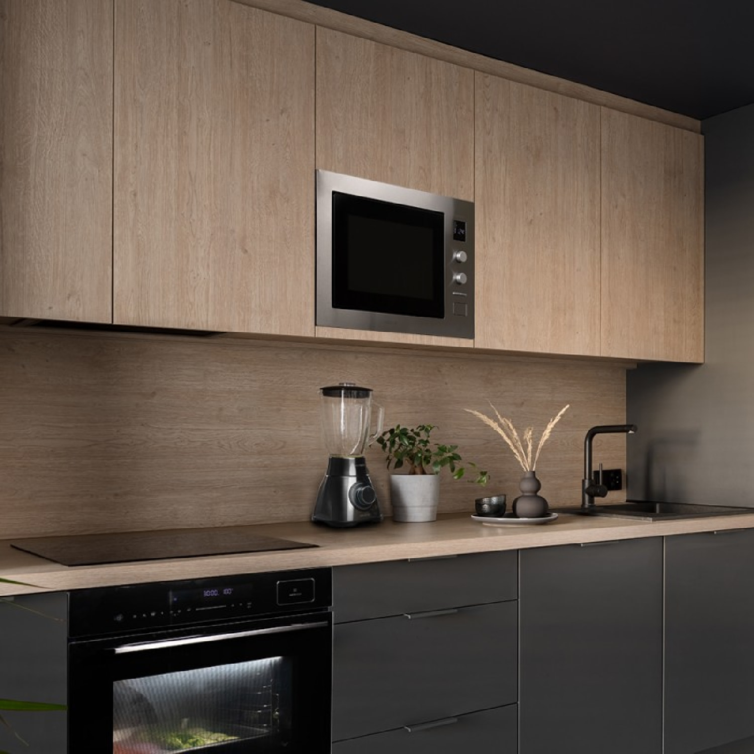 Cecotec Microonde da incasso con piatto Grandheat 2550 Built-In Steel