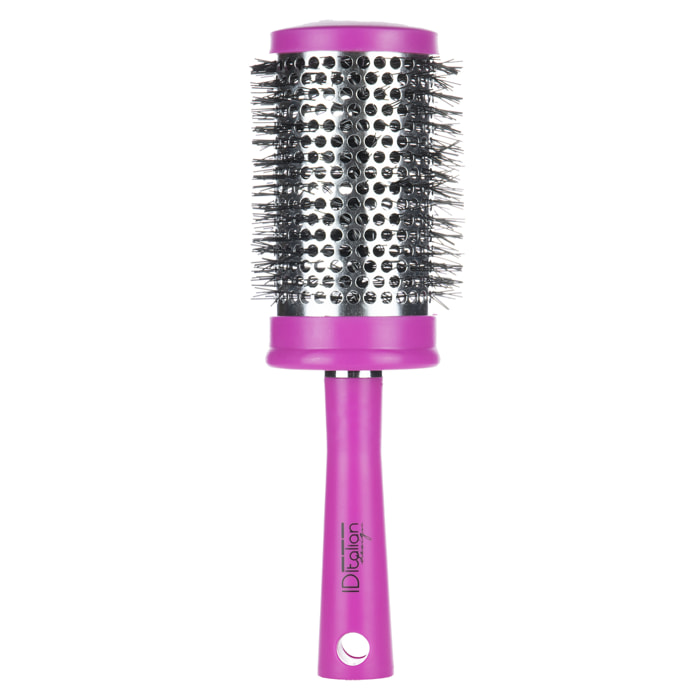 Spazzola Termica Rotonda - Rosa - 5,5 Cm