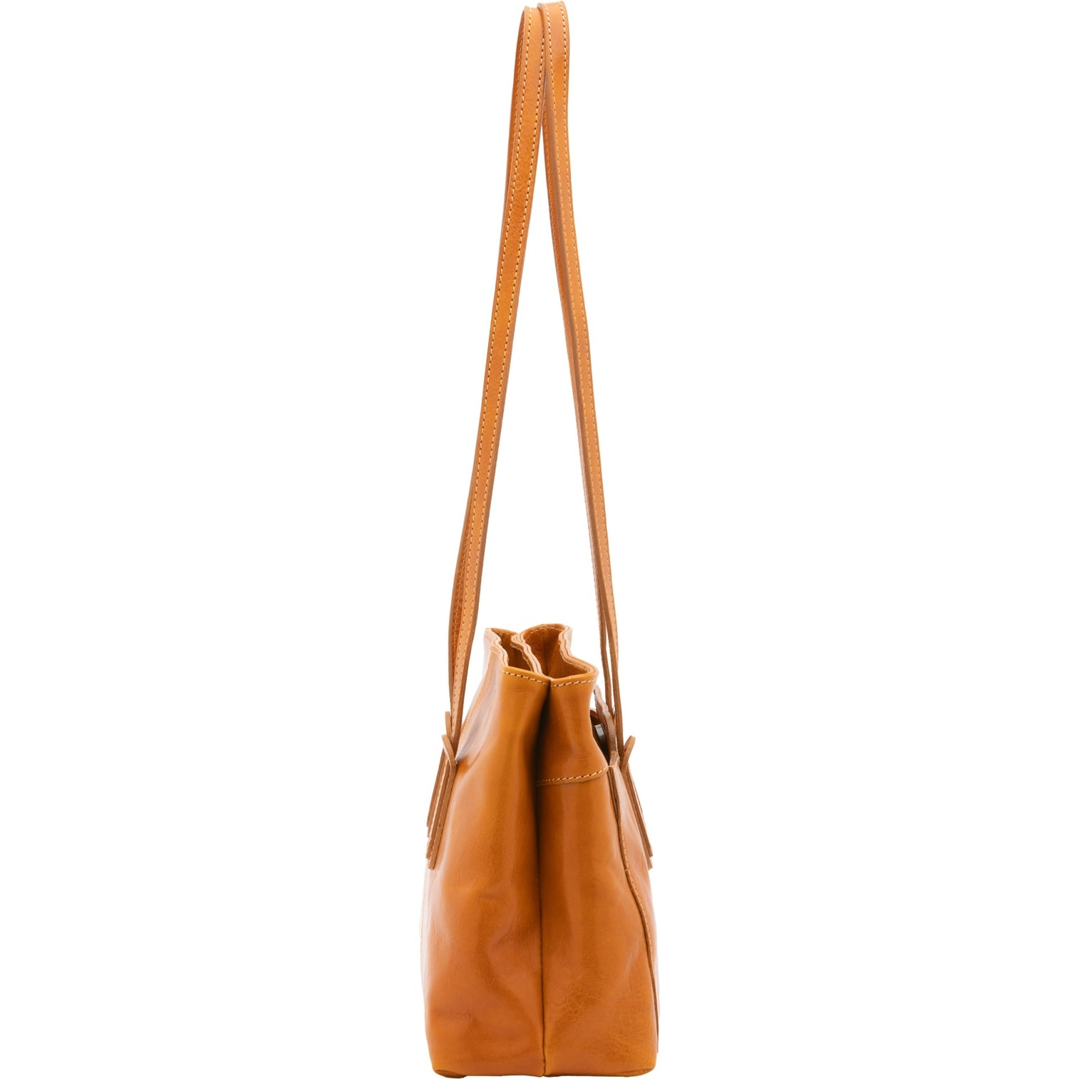 Borsa a spalla da donna - Modello False - Vera pelle - 23.0 x 30.0 x 12.0 cm