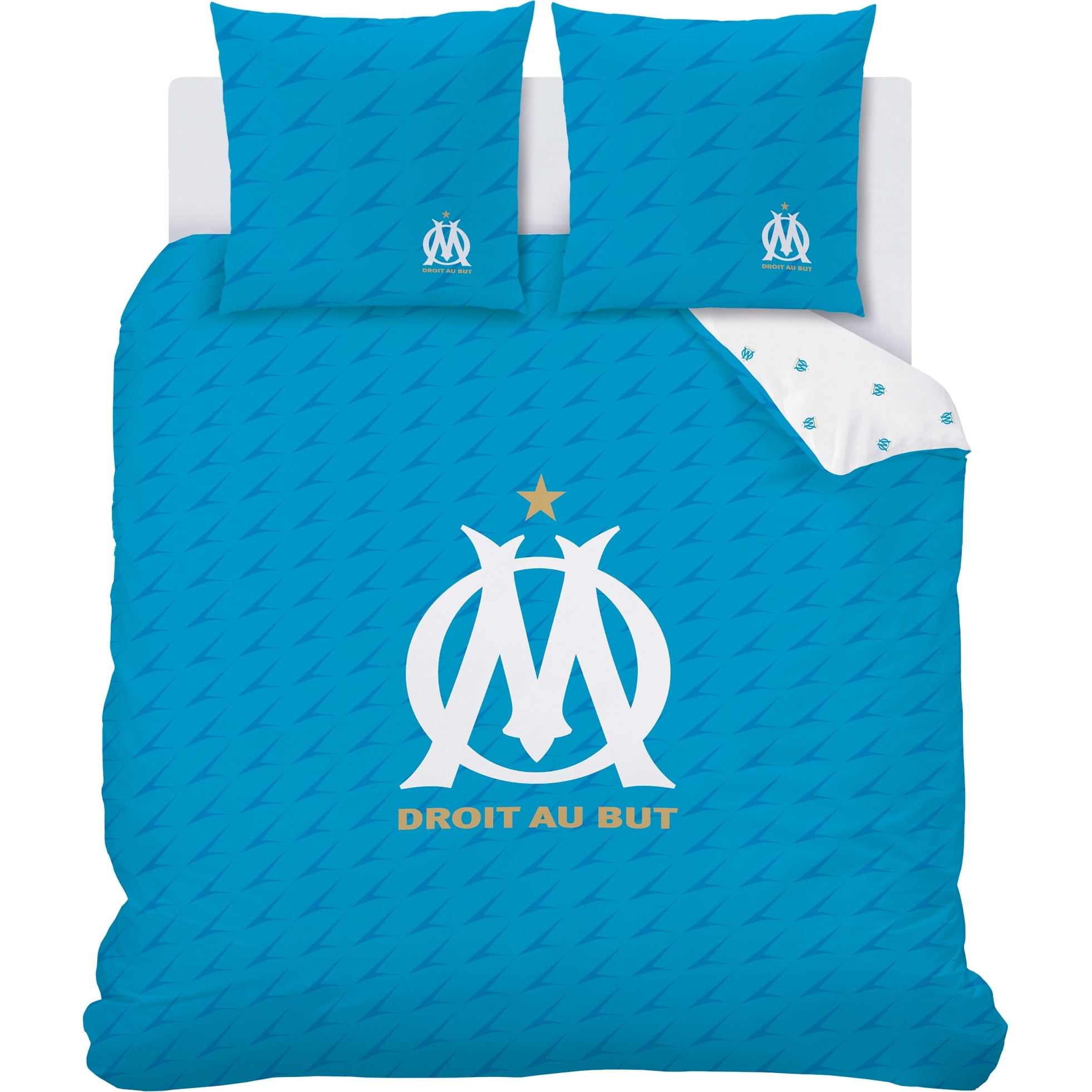 Parure de lit imprimée 100% coton, OM VOILURE