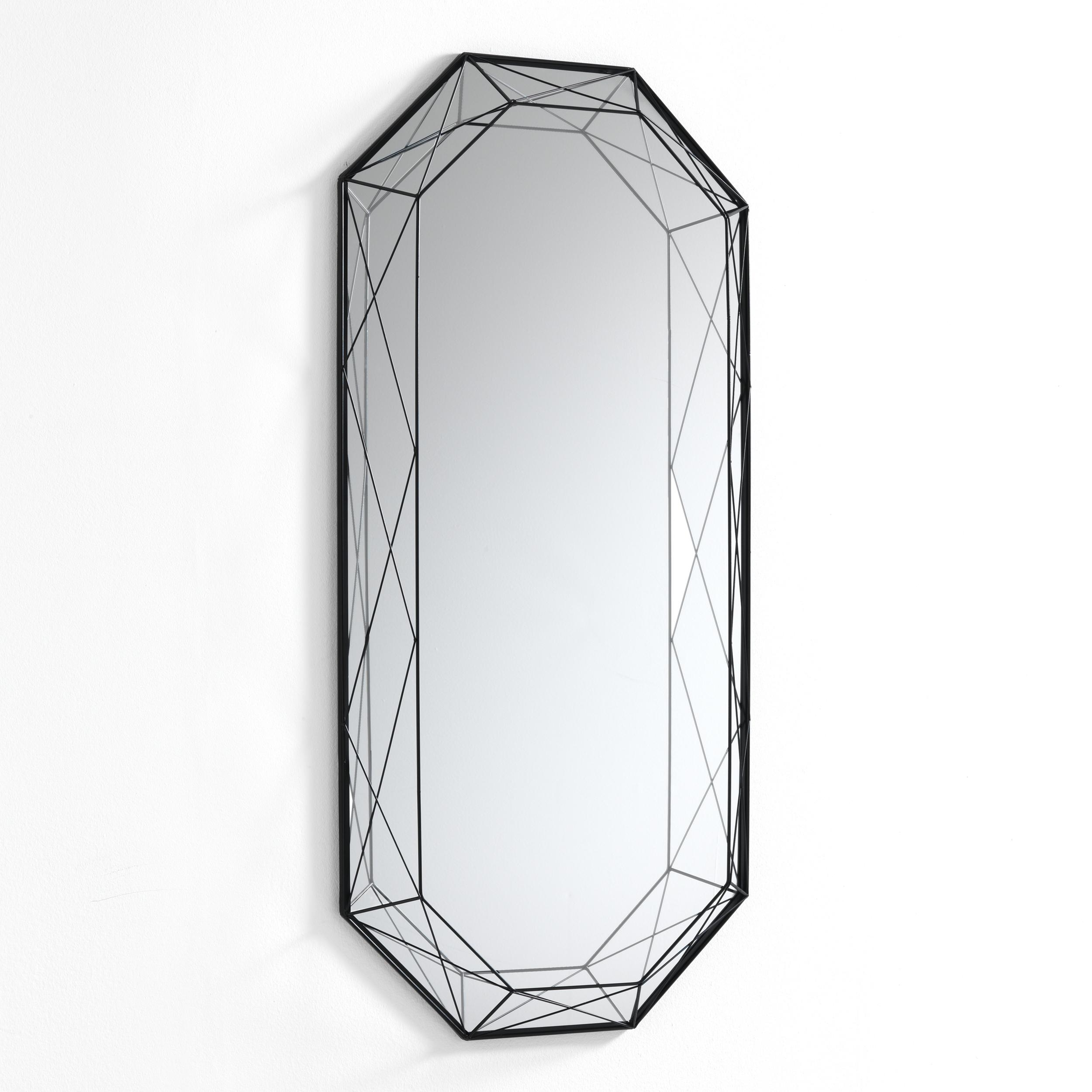 Tomasucci Miroir mural DIAMOND 120 Noir