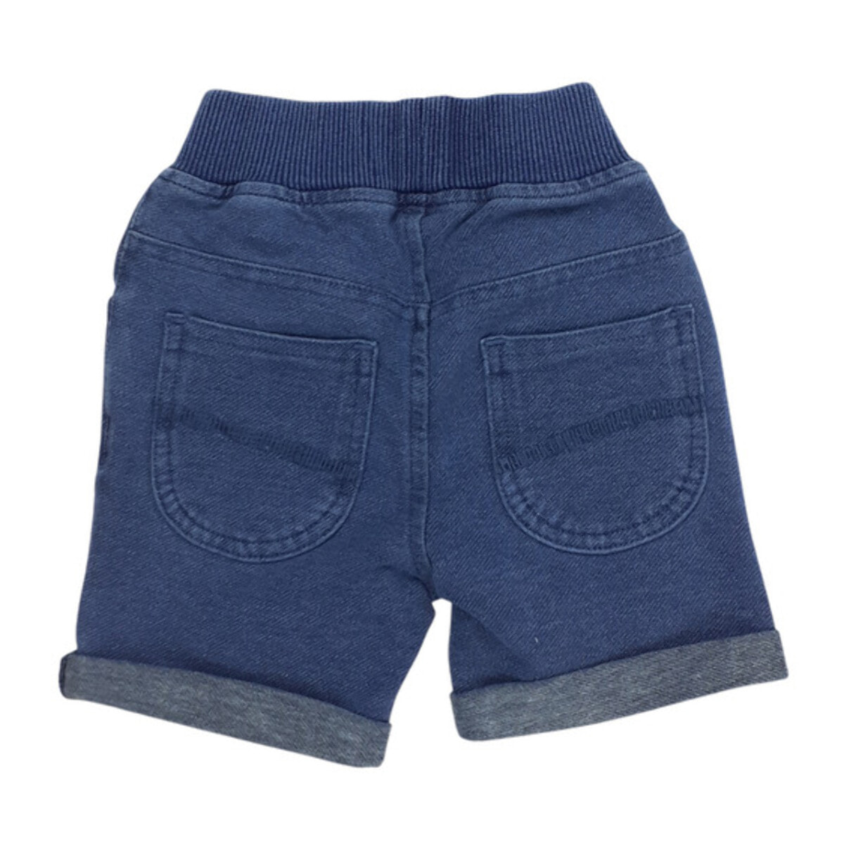 SHORT IN FELPA DENIM