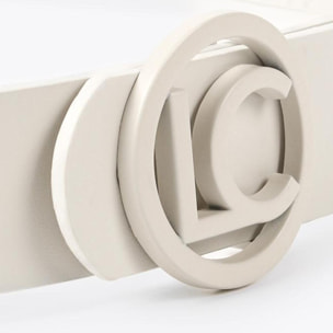 Cintura double face monogrammi LC