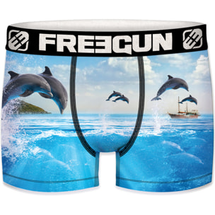 Calzoncillo boxer FREEGUN de Poliester reciclado para hombre