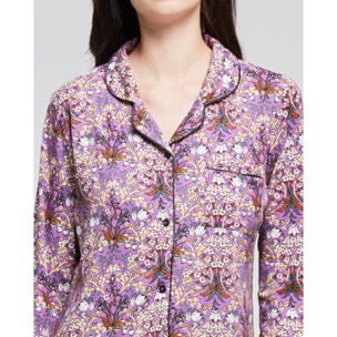 Camicia da notte viscosa Orchidea