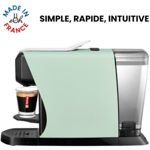 Cafetière à dosette MALONGO EOH VERT TILLEUL PASTEL
