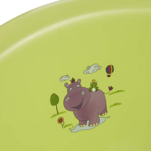 Keeeper bañera ergonómica, de 0 a 12 meses, hippo, 100 cm, wiktoria, verde